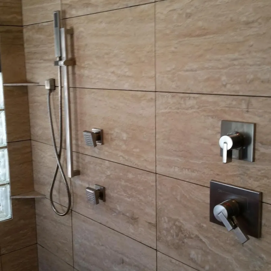 Shower fixture installation for Frozen Pipe Repair in Kingston
